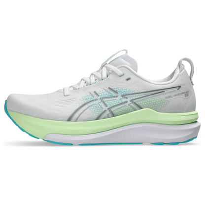 Asics Gel-Kayano 33 Men's - White/Energy Aqua