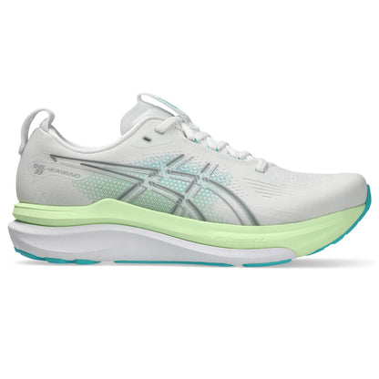 Asics Gel-Kayano 33 Men's - White/Energy Aqua