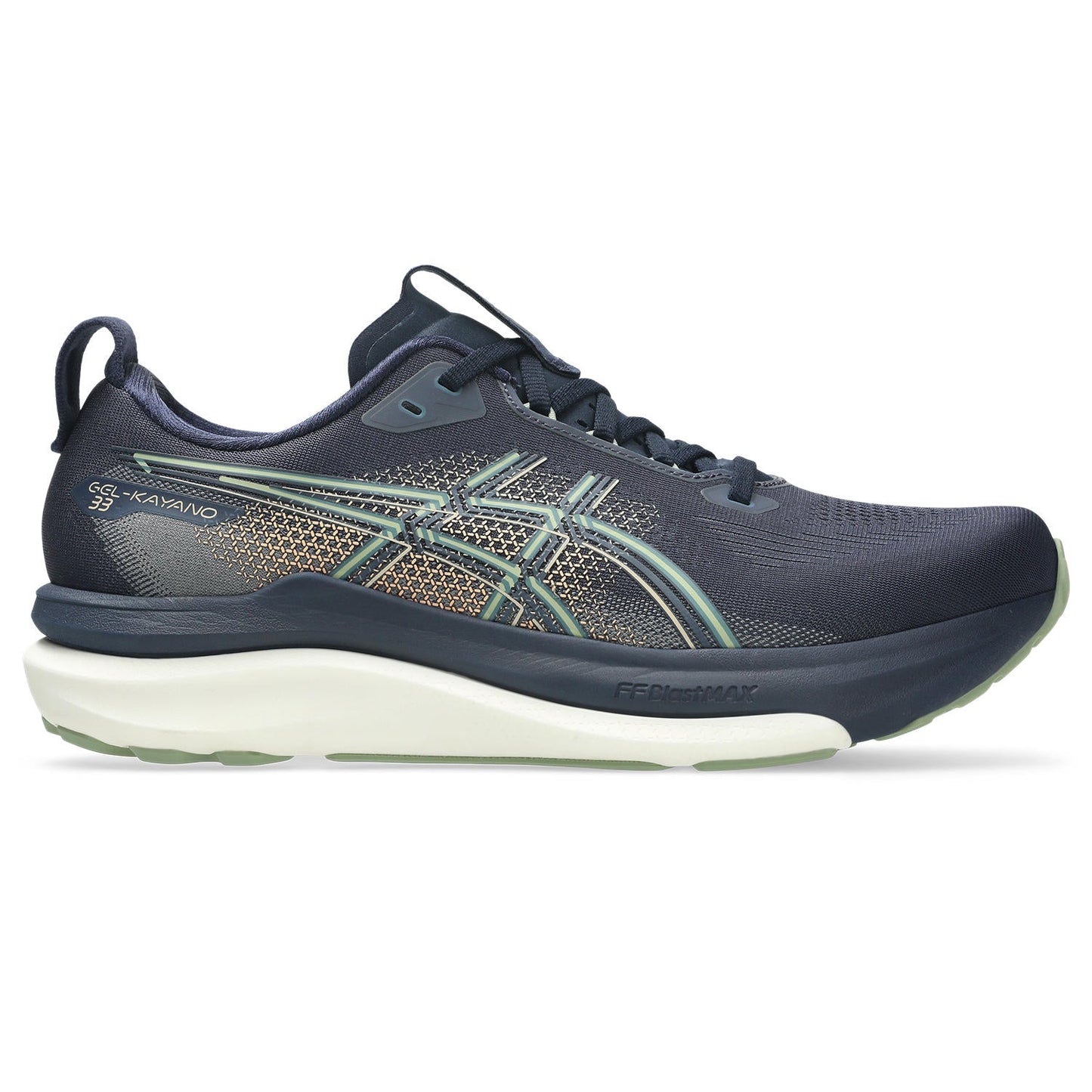 Asics Gel-Kayano 33 Men's - Midnight/Khaki Green