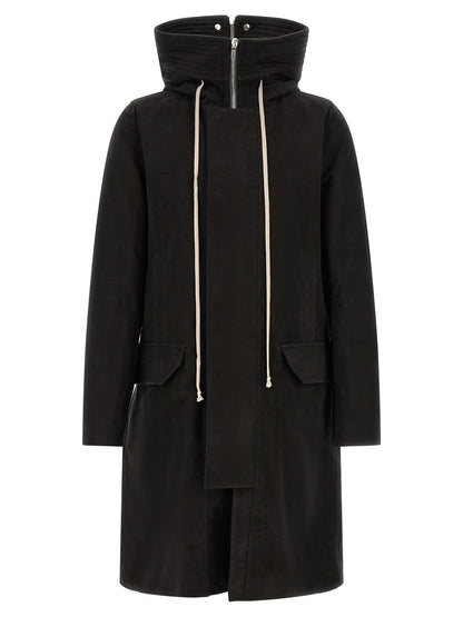 Rick Owens Parka — Black