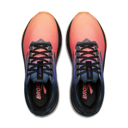 Brooks Ghost 17 Men's- Night/Blue/Papaya