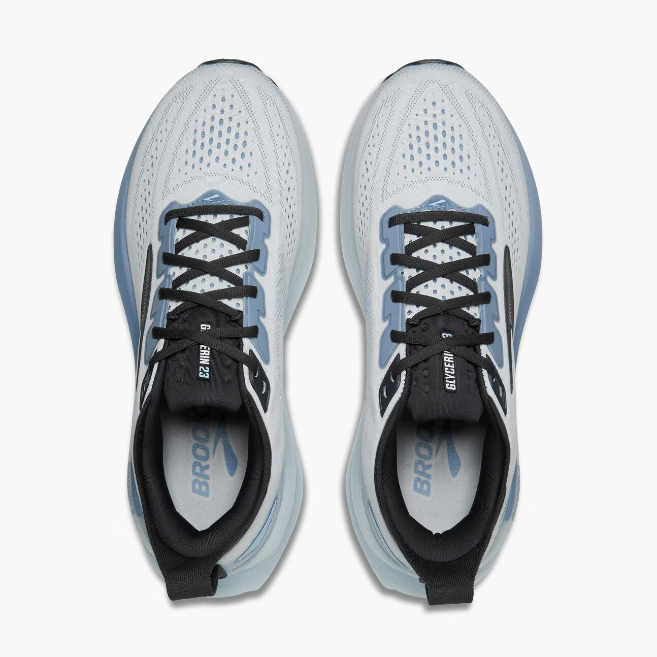 Brooks Glycerin 23 Men's - White/Rain/Baltic Sea