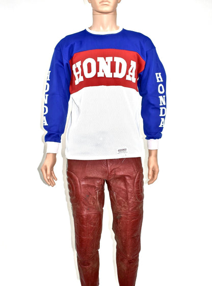 Honda Hondaline Late 70s MX Motocross Jersey Shirt