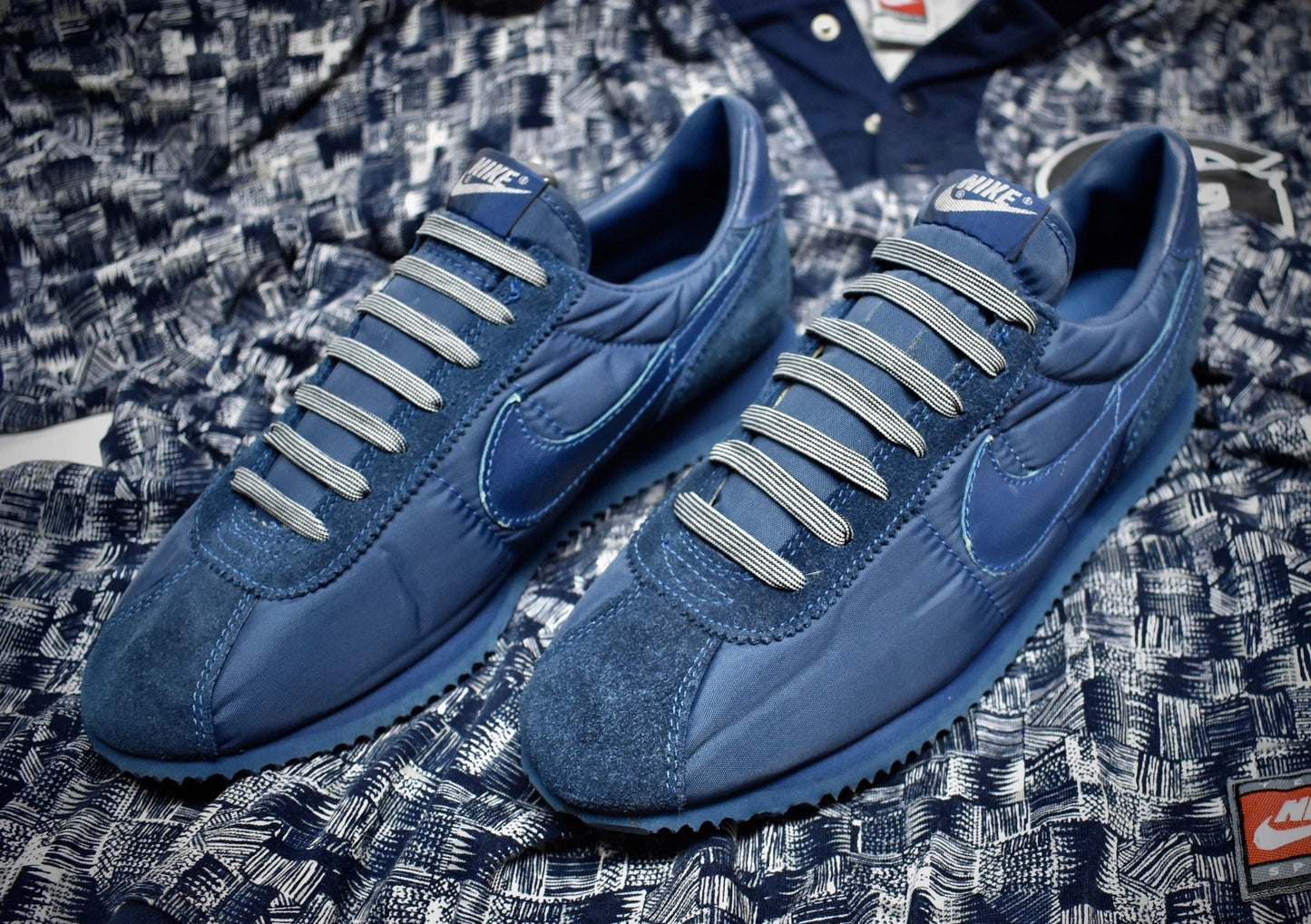 Nike 1990 Cortez Georgetown Navy Blue / Gray NEW 10.5