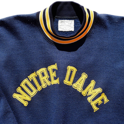 Champion Notre Dame Ara Parseghian late 1960's Nylon Sweatshirt XL