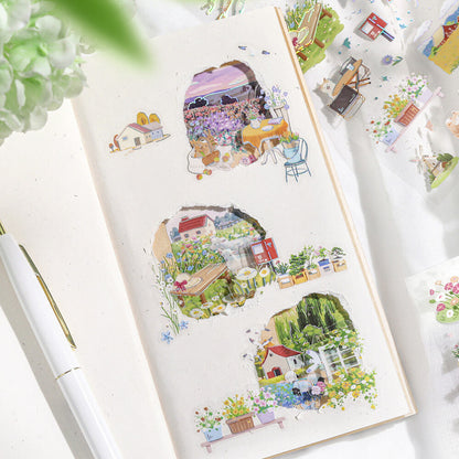 BGM Foil Stamping Iride Sticker Sheets - On a Journey