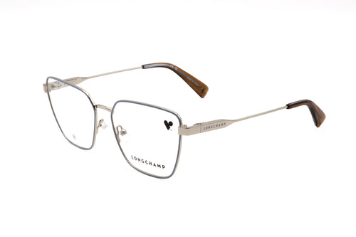 Preloved - Longchamp LO2164715 Metal Square-Frame Eyeglasses — Gold