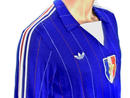 Adidas France 1980s Ventex Authentic Soccer Jersey