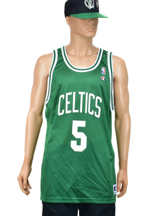 Boston Celtics Ron Mercer Champion Jersey Size 48