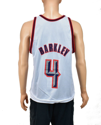 Houston Rockets Charles Barkley Reversible Champion Jersey Size 40