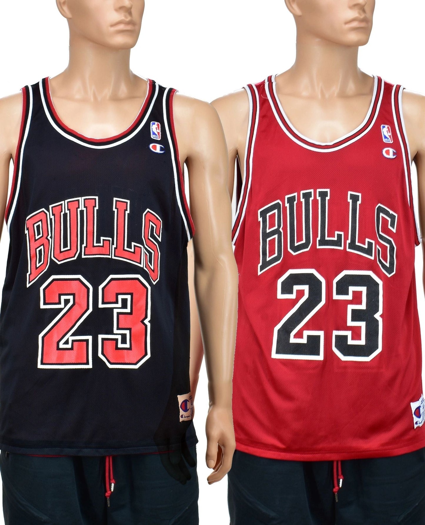 Michael Jordan Chicago Bulls Reversible Champion Jersey Size 44