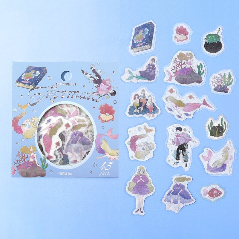 BGM Flake Sticker - Foil Stamping - Fairy Tale