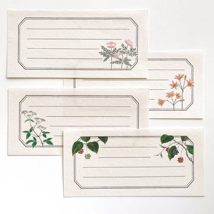 Cozyca - Shikanone - Notepad - Yamato Flower Book - Horizontal Ruled