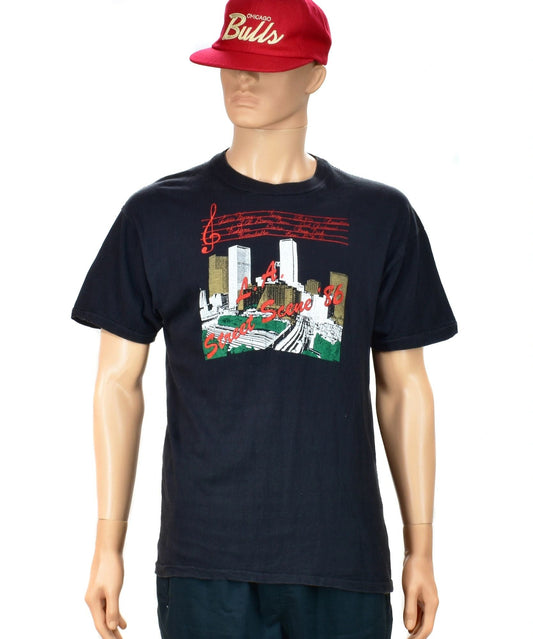 L.A. Street Scene 80s Concert T-shirt Run DMC & More..