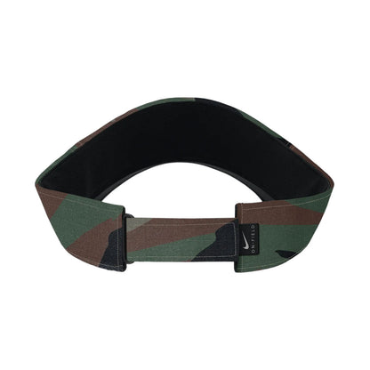 Nike Men's Seminole Logo Dri-fit Ace Adjustable Military Visor - Camo