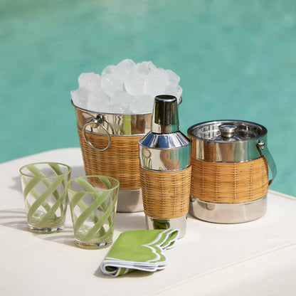 Wicker Champagne Bucket
