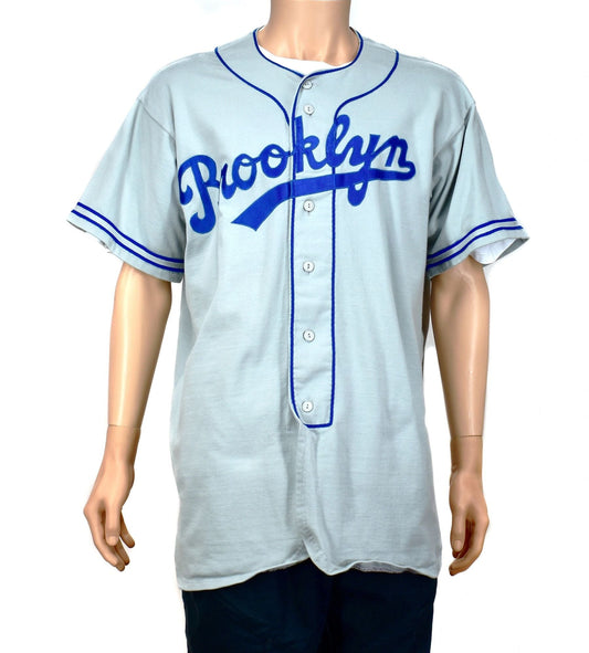Brooklyn Dodgers Authentic Southland Pee Wee Reese Double Knit Jersey Size 48