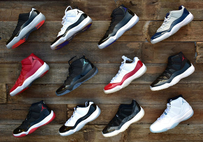 Nike Air Jordan 11 XI Retro Black Gym Red 72-10 NEW size 12