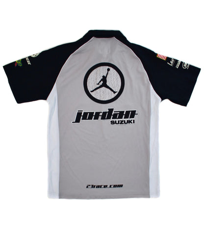 Jordan Motorcycle Team Authentic Bishop Pit Crew Shirt, Size Small