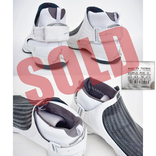 Nike Air Jordan 19 XIX MJ Sample Wear test Shoes Size 13.5 + Bonus