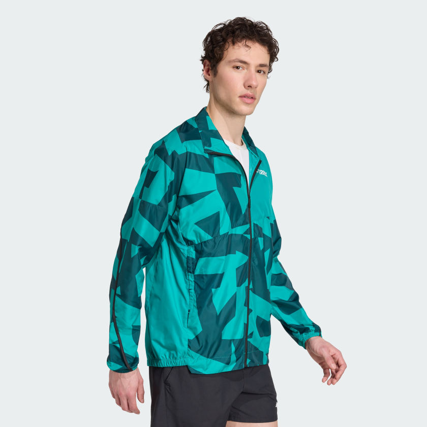 Men's adidas Terrex Multi Printed Wind Jacket