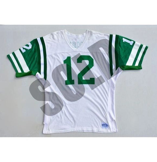 Cosby Joe Namath Authentic New York Jets Durene Football Game Jersey Made in Berlin, WI
