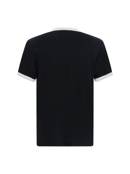Kenzo Paris Emblem Logo Print T-Shirt — Black