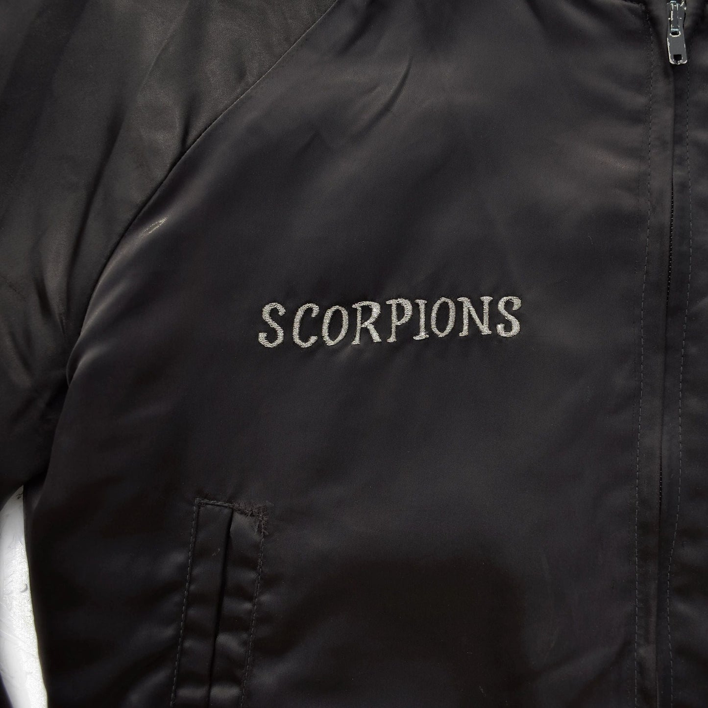 1979 Scorpions Original Lovedrive Embroidered Satin Tour Jacket