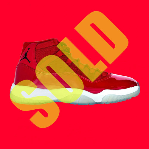 Nike Air Jordan 11 XI Win like '96 Gym Red New size 10.5