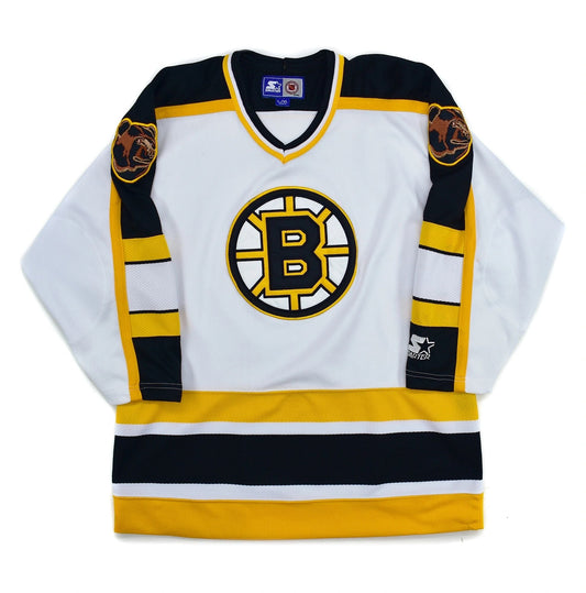 Boston Bruins Authentic Starter 90's Hockey Jersey Size Large / XL