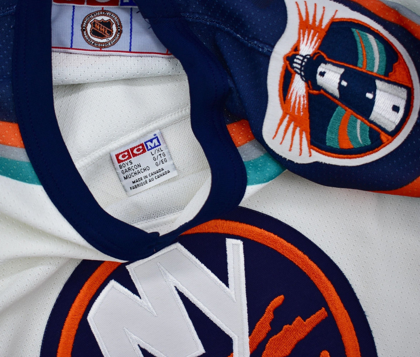 New York Islanders Alternate Home Authentic CCM Jersey Youth XL