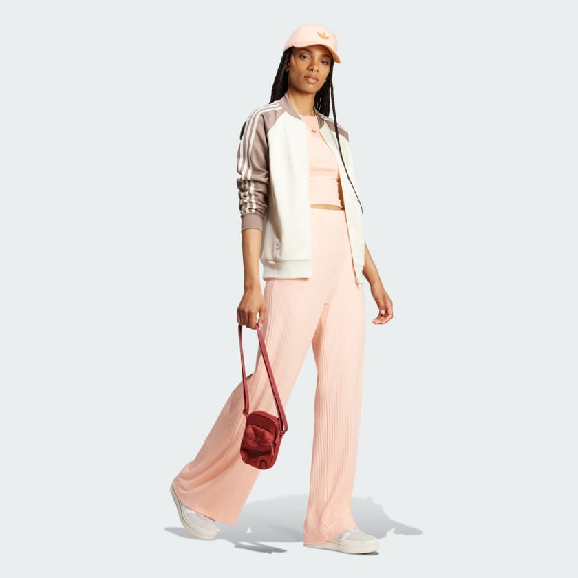 Women's adidas Essentials Wide Rib Pants