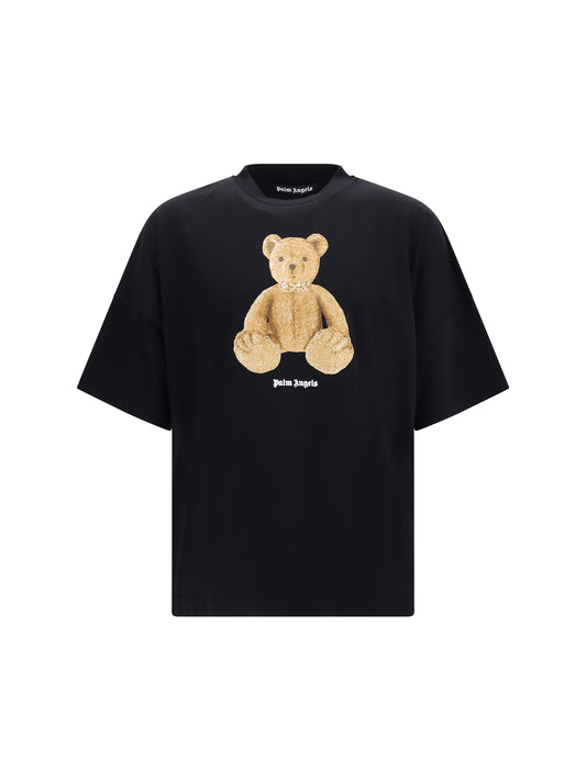Palm Angels Bear Print T-Shirt — Black