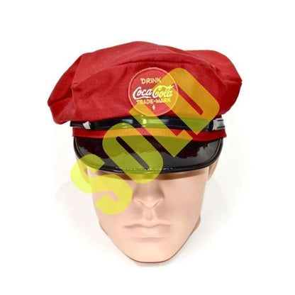 Coca Cola Coke 1950s Delivery Man Hat