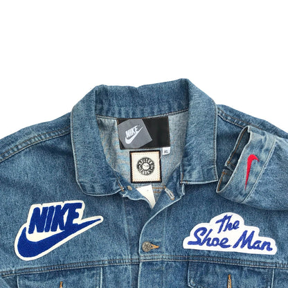 1/1 Nike "Shoe Man" 1995 Promo Tagged Home Improvement Denim Jacket
