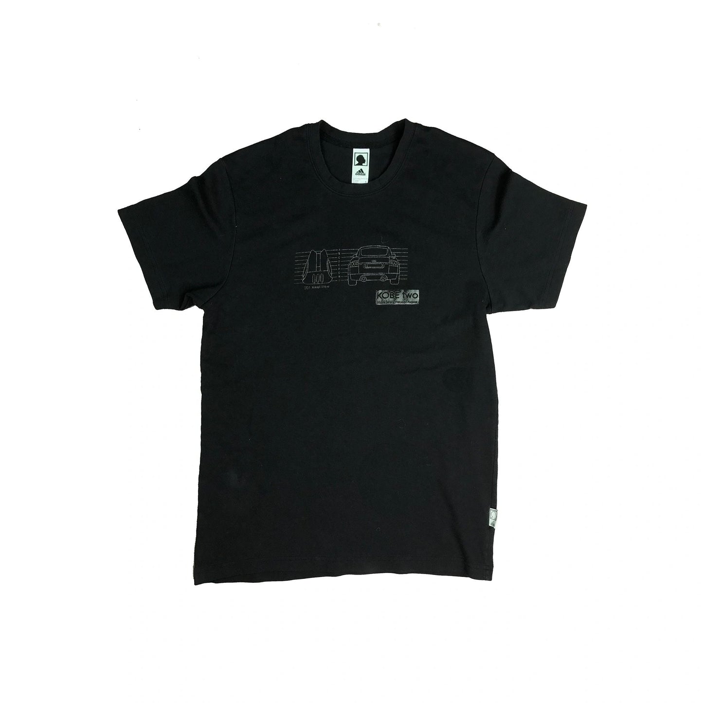 Kobe Bryant Adidas KB2 2001 Promo Tee size Large