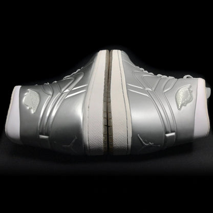 Nike Air Jordan 1 Retro Anodized Silver Chrome SAMPLE New Size 9
