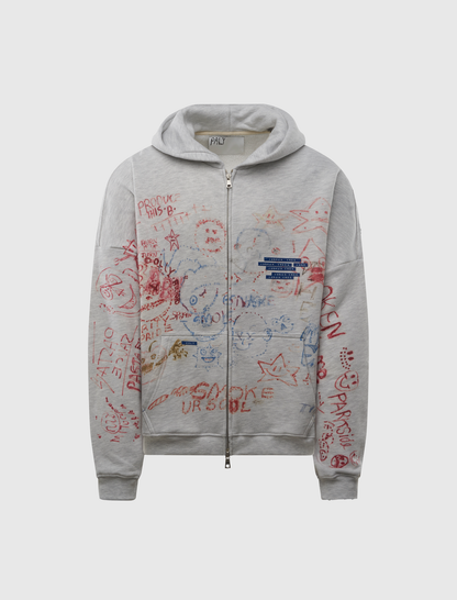 JOSHUA TREE DOUBLE ZIP HOODIE