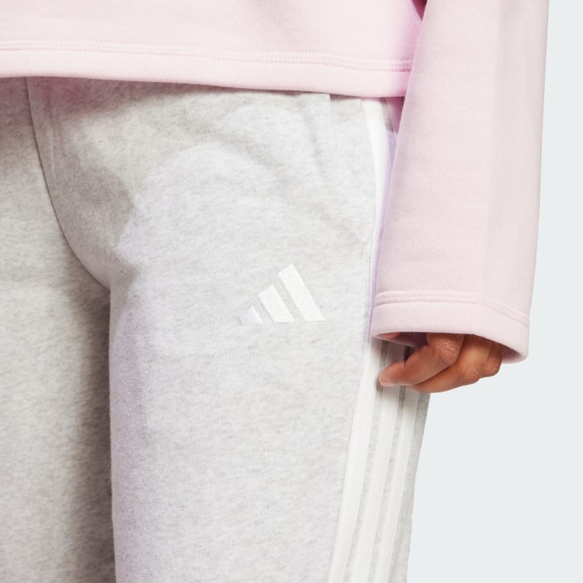 Women's adidas Essentials 3-Stripes Fleece Slim Pants