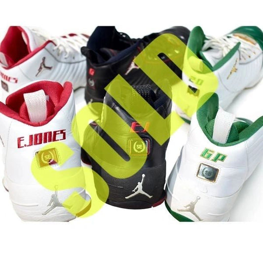 Nike Air Jordan 19 XIX SE PE Promo Sample Gary Payton + Eddie Jones Size 13