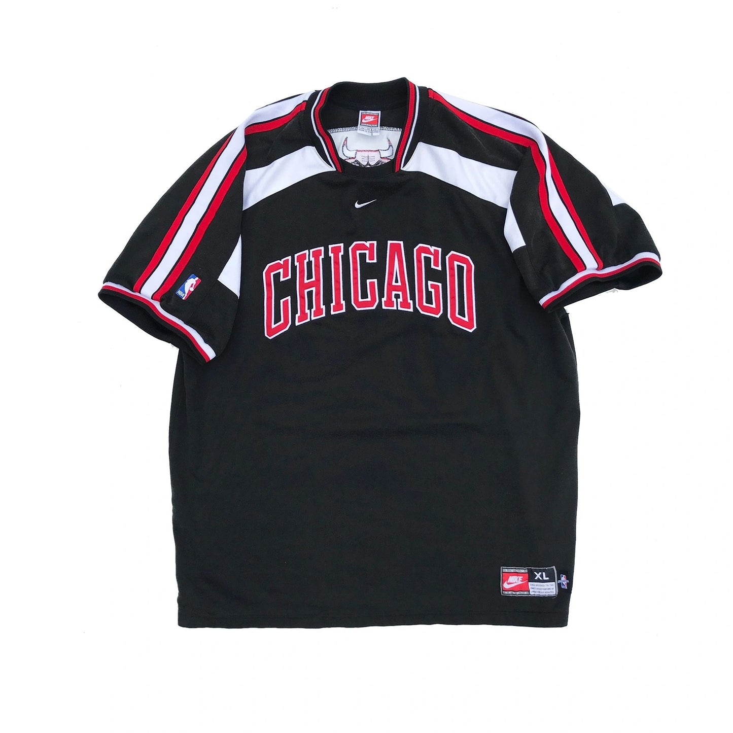 Chicago Bulls Nike Authentic Warm-up Shirt Jordan XII Size L