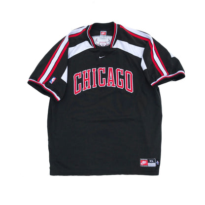 Chicago Bulls Nike Authentic Warm-up Shirt Jordan XII Size L