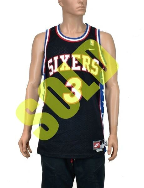 Allen Iverson Philadelphia 76ers Nike Jersey Size Large