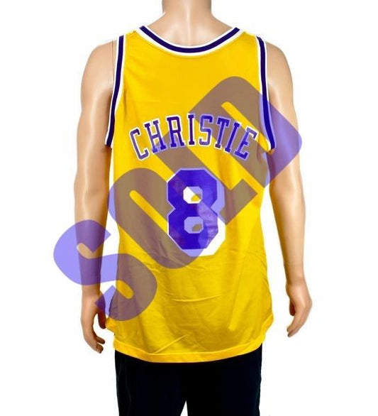 Doug Christie Los Angeles Lakers Champion Jersey Sz. 48