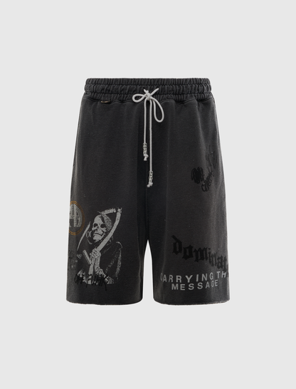 CARRYING THE MESSAGE SWEATSHORT