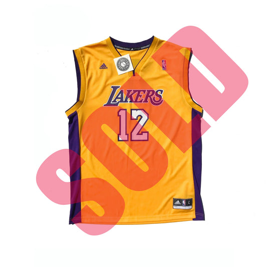 Los Angeles Lakers Dwight Howard Adidas Jersey NEW
