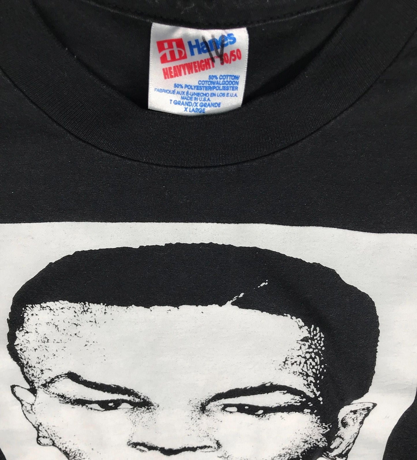 FREE MIKE TYSON "I'll Be Back" Double Sided Print 50/50 Boxing T-Shirt