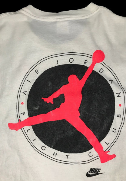 Nike Air Jordan 6 VI 1991 Original Gray Tag "Flight Club" Members T-Shirt