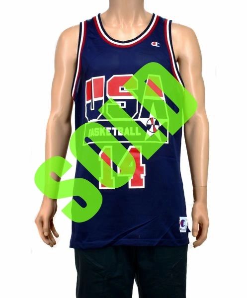 Alonzo Mourning USA Dream Team 2 II Champion Jersey NEW Sz. 48