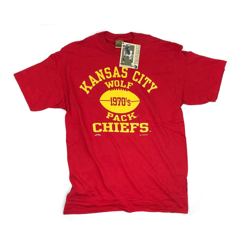 Kansas City Chiefs Nutmeg Mills Vintage Collection 1994 T-shirt NEW
